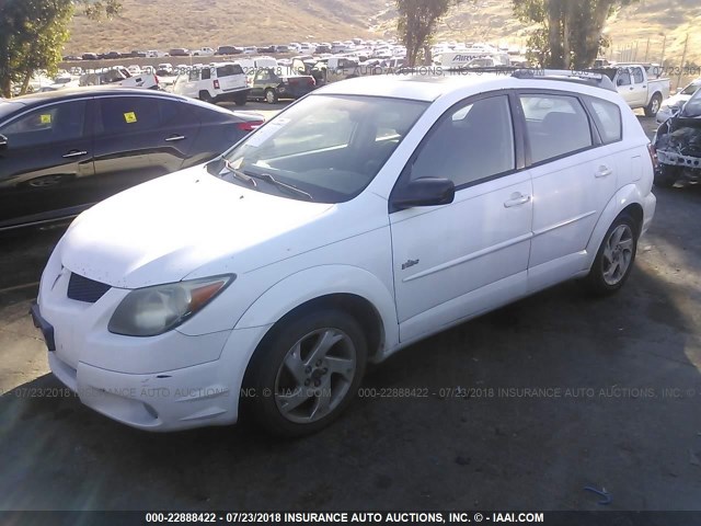 5Y2SL628X4Z426088 - 2004 PONTIAC VIBE WHITE photo 2