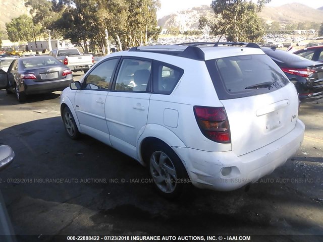 5Y2SL628X4Z426088 - 2004 PONTIAC VIBE WHITE photo 3