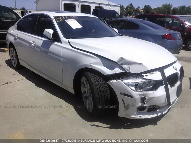 WBA3F9C5XDF484010 - 2013 BMW ACTIVEHYBRID 3  WHITE photo 1