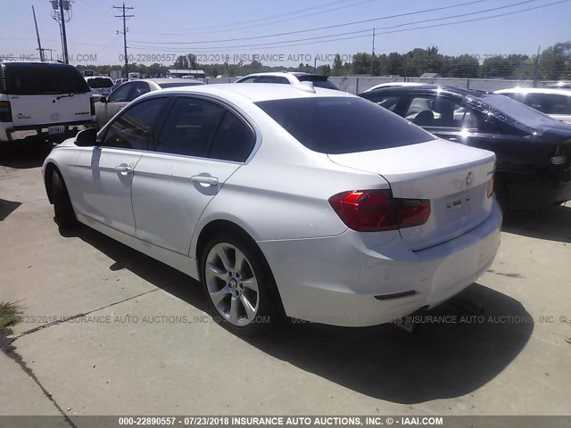 WBA3F9C5XDF484010 - 2013 BMW ACTIVEHYBRID 3  WHITE photo 3