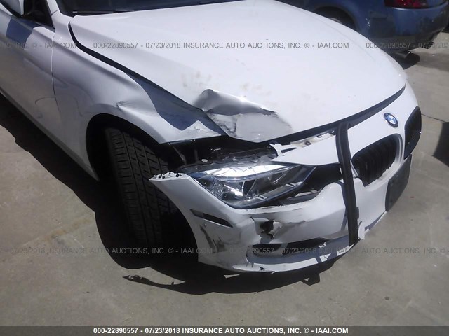 WBA3F9C5XDF484010 - 2013 BMW ACTIVEHYBRID 3  WHITE photo 6