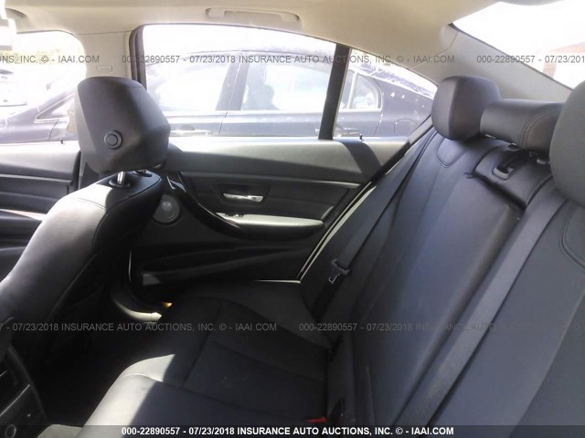 WBA3F9C5XDF484010 - 2013 BMW ACTIVEHYBRID 3  WHITE photo 8