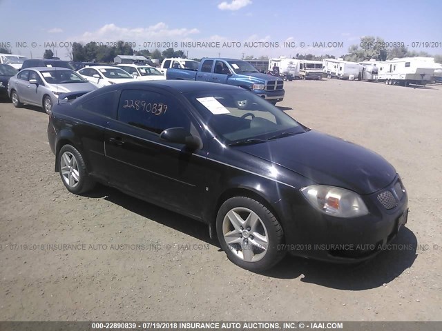 1G2AL15F777362590 - 2007 PONTIAC G5 BLACK photo 1