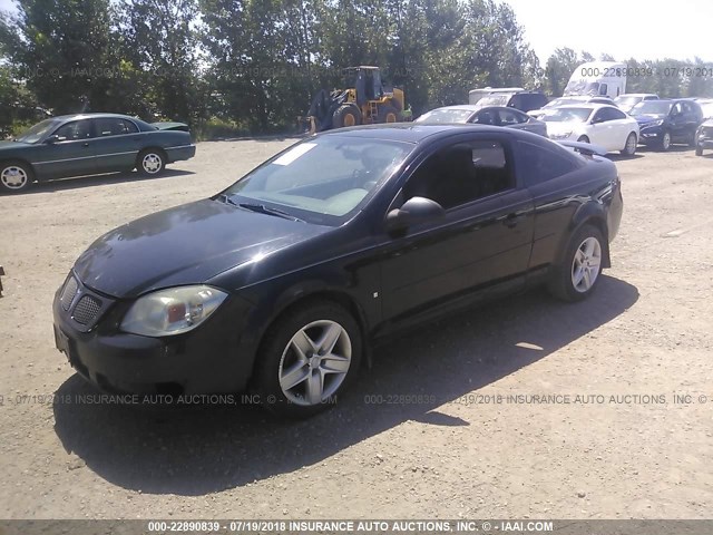 1G2AL15F777362590 - 2007 PONTIAC G5 BLACK photo 2