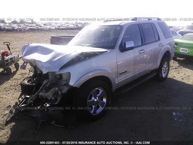 1FMEU75896UB12181 - 2006 FORD EXPLORER LIMITED SILVER photo 2