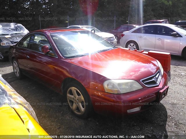 19UYA42621A007070 - 2001 ACURA 3.2CL TYPE-S RED photo 1