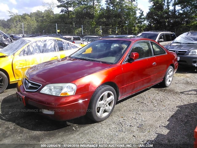 19UYA42621A007070 - 2001 ACURA 3.2CL TYPE-S RED photo 6