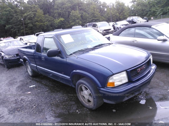 1GTCS1941W8538879 - 1998 GMC SONOMA BLUE photo 1