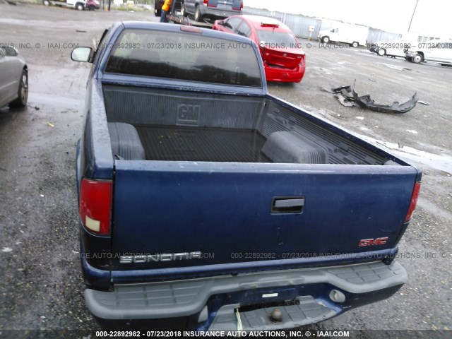 1GTCS1941W8538879 - 1998 GMC SONOMA BLUE photo 8