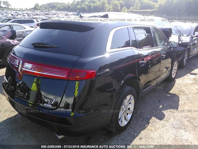 2LMHJ5NK4GBL00639 - 2016 LINCOLN MKT BLACK photo 4