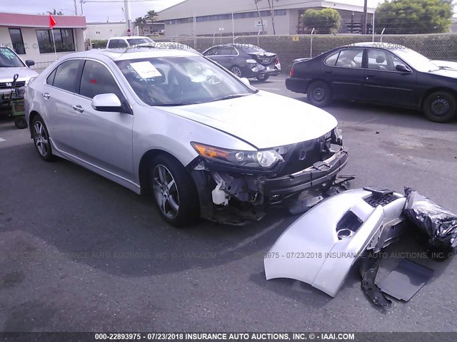 JH4CU2F83CC024210 - 2012 ACURA TSX SE SILVER photo 1