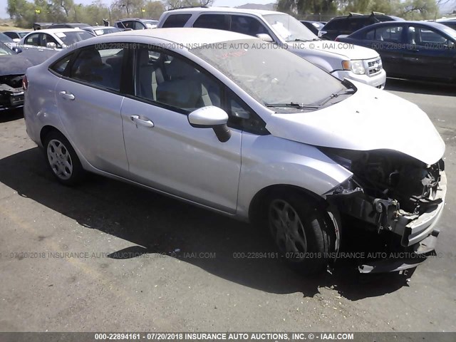 3FADP4AJ0CM135112 - 2012 FORD FIESTA S SILVER photo 1