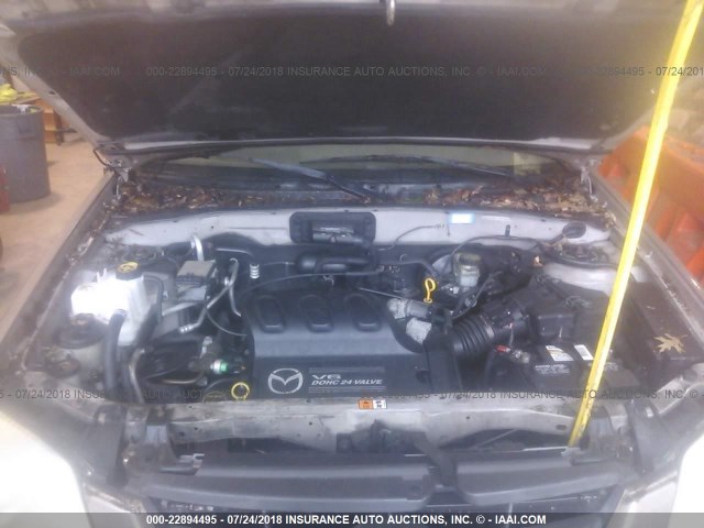 4F2YU08181KM34743 - 2001 MAZDA TRIBUTE LX/ES 灰色 照片 10