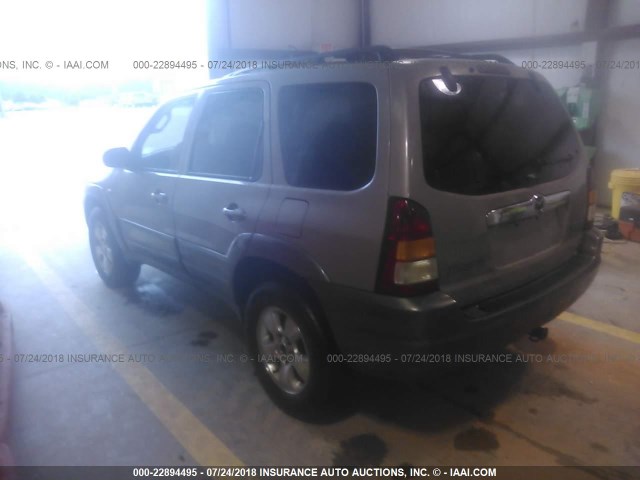 4F2YU08181KM34743 - 2001 MAZDA TRIBUTE LX/ES 灰色 照片 3