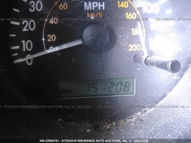 KL1TD52605B365040 - 2005 CHEVROLET AVEO LS RED photo 7