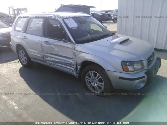 JF1SG69674H723890 - 2004 SUBARU FORESTER 2.5XT SILVER photo 1