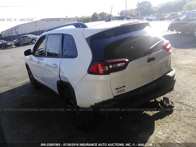 1C4PJMCS7FW745818 - 2015 JEEP CHEROKEE LATITUDE WHITE photo 3