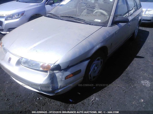 1G8ZN8272YZ212255 - 2000 SATURN SW2 GOLD photo 6