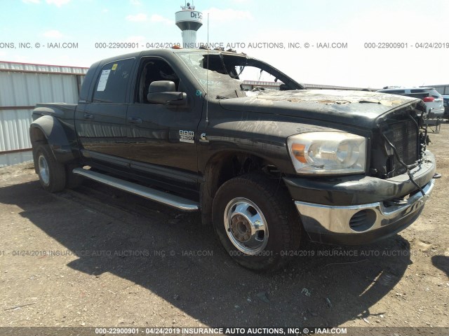 3D7MX49A97G778471 - 2007 DODGE RAM 3500 BLACK photo 1