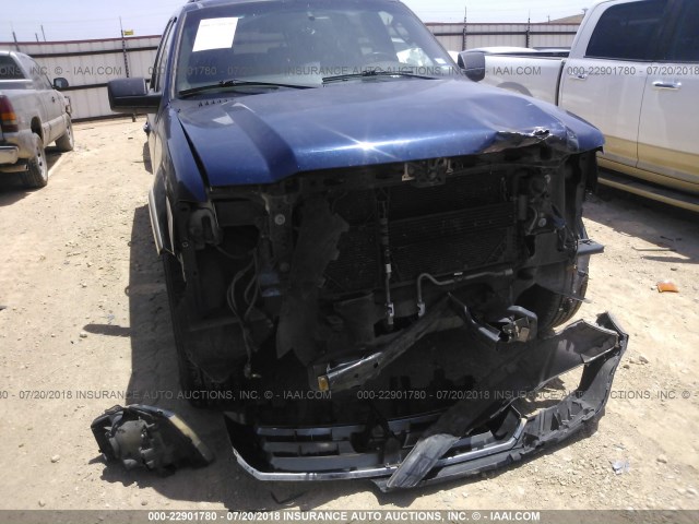 1FMFU17597LA73006 - 2007 FORD EXPEDITION EDDIE BAUER BLUE photo 6