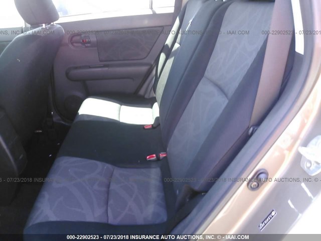 JTLZE4FE5EJ049705 - 2014 TOYOTA SCION XB 棕色 照片 8