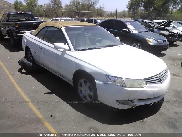 2T1FF28P12C549690 - 2002 TOYOTA CAMRY SOLARA SE/SLE Ağ foto 1