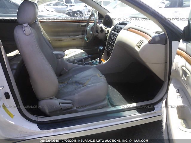 2T1FF28P12C549690 - 2002 TOYOTA CAMRY SOLARA SE/SLE Ağ foto 5