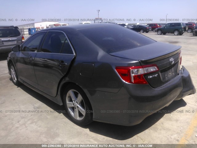 4T1BF1FK0EU432850 - 2014 TOYOTA CAMRY L/SE/LE/XLE Boz foto 3