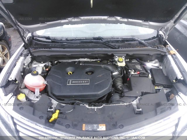 5LMCJ3D91HUL24611 - 2017 LINCOLN MKC RESERVE Plata foto 10