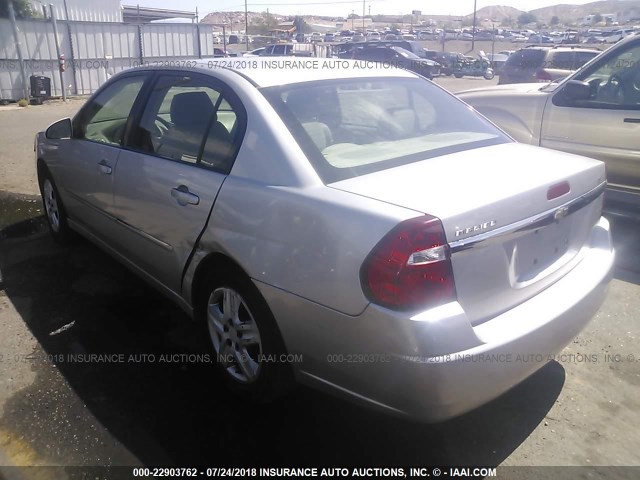 1G1ZT53F96F250184 - 2006 CHEVROLET MALIBU LT GRAY photo 3