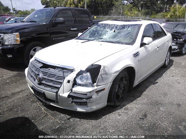 1G6DU6EV0A0126439 - 2010 CADILLAC STS WHITE photo 2