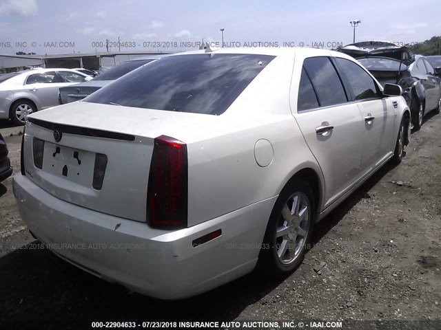 1G6DU6EV0A0126439 - 2010 CADILLAC STS WHITE photo 4