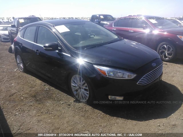 1FADP3N24FL385813 - 2015 FORD FOCUS TITANIUM BLACK photo 1