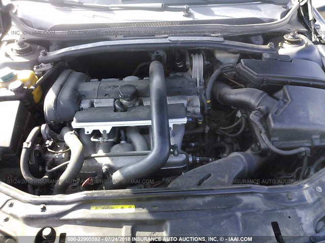 YV1SW53D012110355 - 2001 VOLVO V70 T5 TURBO BLUE photo 10