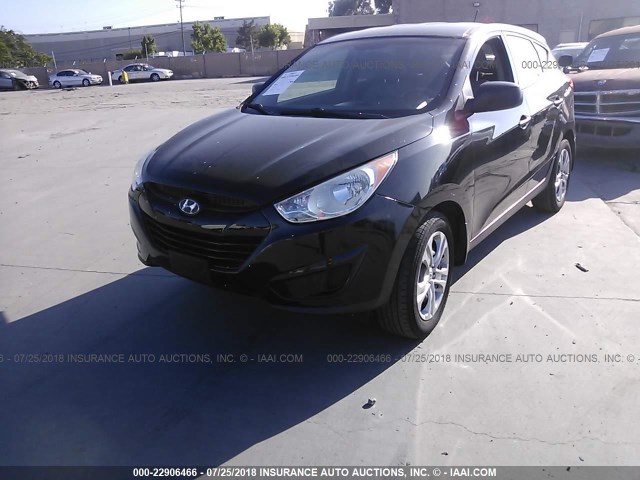 KM8JT3AB7CU339957 - 2012 HYUNDAI TUCSON GL BLACK photo 2