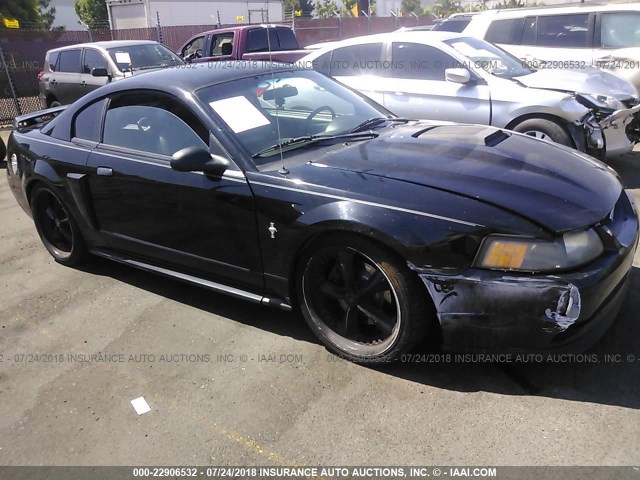 1FAFP42RX3F437309 - 2003 FORD MUSTANG MACH I BLACK photo 1