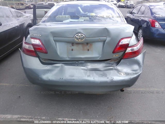 JTNBE46K783142314 - 2008 TOYOTA CAMRY CE/LE/XLE/SE 绿色 照片 6