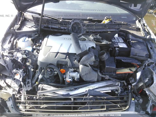 WVWNM7AJ2BW113264 - 2011 VOLKSWAGEN GOLF 灰色 照片 10