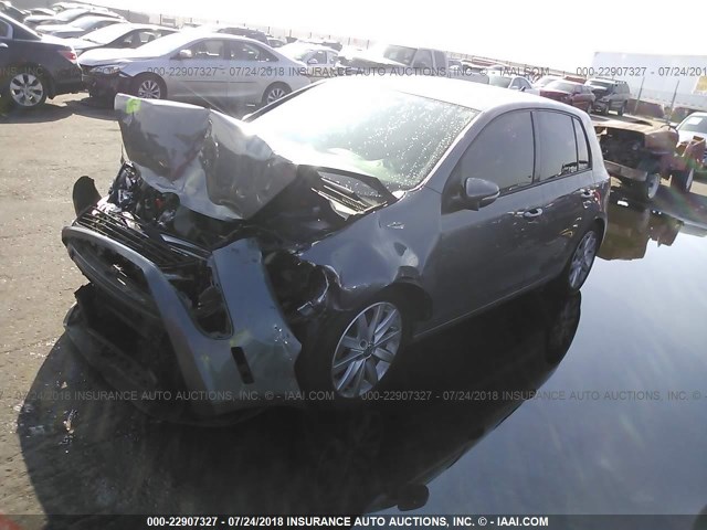 WVWNM7AJ2BW113264 - 2011 VOLKSWAGEN GOLF 灰色 照片 2