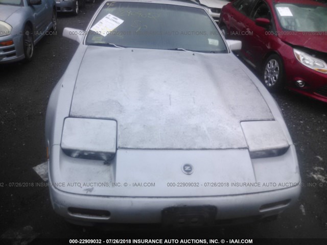 JN1HZ16S8HX120318 - 1987 NISSAN 300ZX 2+2 SILVER photo 6