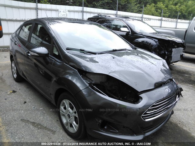 3FADP4BJ6GM140965 - 2016 FORD FIESTA SE GRAY photo 1