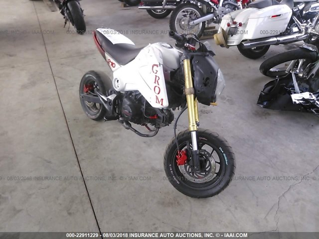 MLHJC6118E5000325 - 2014 HONDA GROM 125 WHITE photo 1