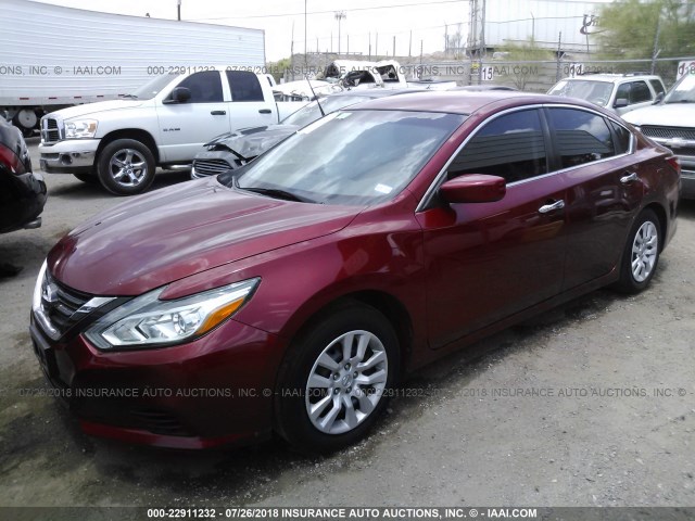 1N4AL3AP6GN321858 - 2016 NISSAN ALTIMA 2.5/S/SV/SL/SR MAROON photo 2