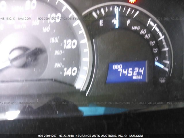 4T1BF1FK8DU693805 - 2013 TOYOTA CAMRY L/SE/LE/XLE წითელი ფოტო 7