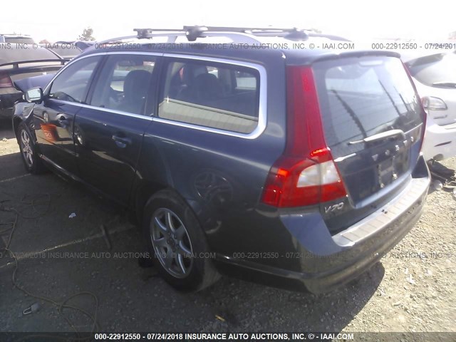 YV1BW982481043757 - 2008 VOLVO V70 3.2 BLUE photo 3