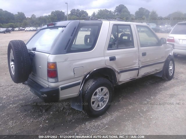 4S2CK58V6V4313644 - 1997 ISUZU RODEO S/LS SILVER photo 4