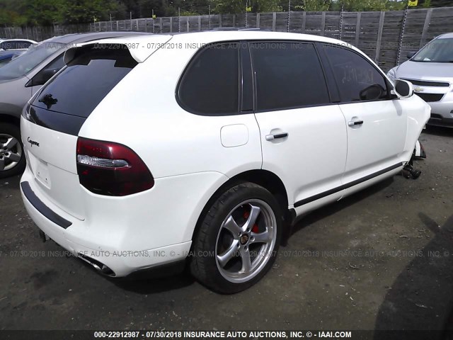 WP1AA29P99LA06807 - 2009 PORSCHE CAYENNE WHITE photo 4