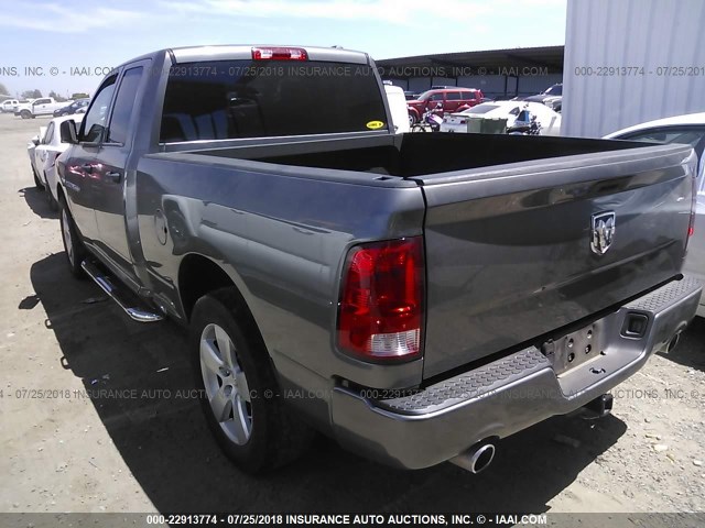 1C6RD6FT4CS191907 - 2012 DODGE RAM 1500 ST GRAY photo 3