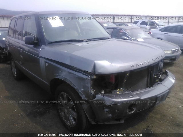 SALME15498A264045 - 2008 LAND ROVER RANGE ROVER HSE GRAY photo 1