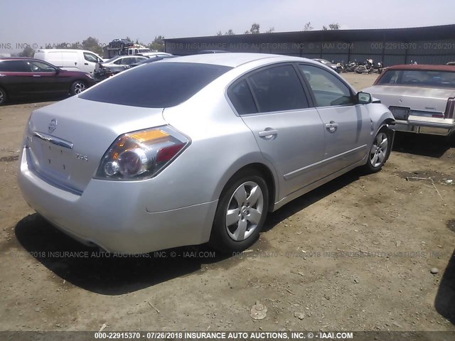 1N4AL21EX8N440796 - 2008 NISSAN ALTIMA 2.5/2.5S SILVER photo 4